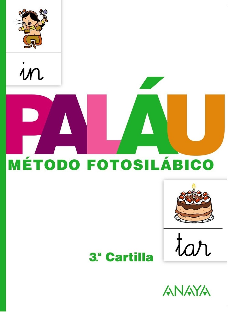 Método fotosilábico: 3.ª Cartilla.