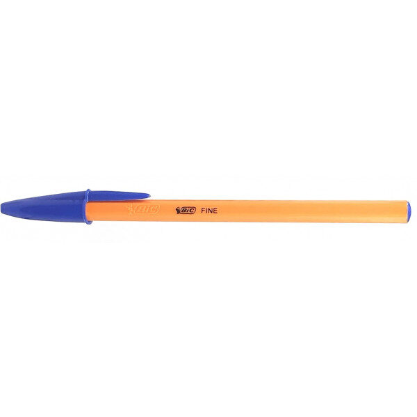 BIC FINE ORANGE AZUL