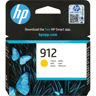 HP 912 CARTUCHO DE TINTA HP912 AMARILLO (3YL79AE)