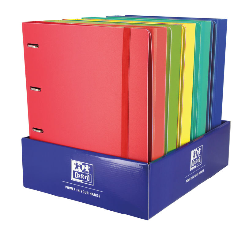 EXP/10 ARCHIVADOR EUROPEANBINDER A4 4 AN. 35MM 100H 5X5 COL. - CAJA DE 10