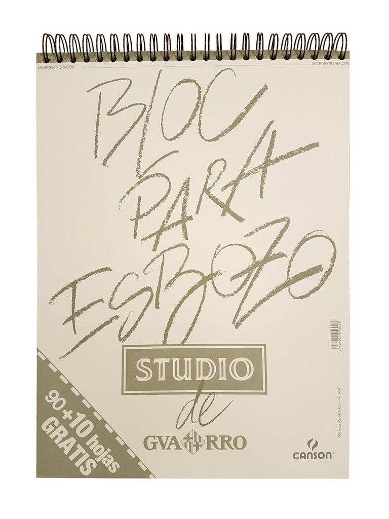 BLOC ESBOZO A3 90GRS 90+10H