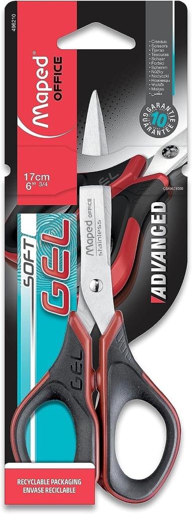 TIJERA ADVANCED GEL 17CM R:496210
