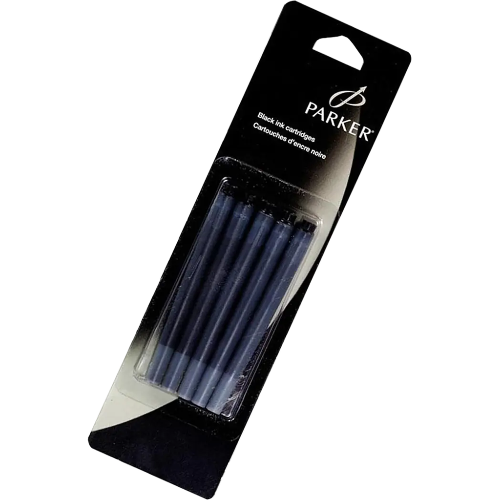 CARTUCHO TINTA PARKER NEGRO B/5