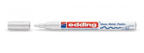 ROTULADOR EDDING PUNTA FIBRA 751 BLANCO PUNTA REDONDA 1-2 MM