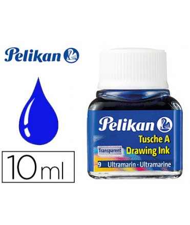 TINTA CHINA PELIKAN AZUL ULTRAMAR