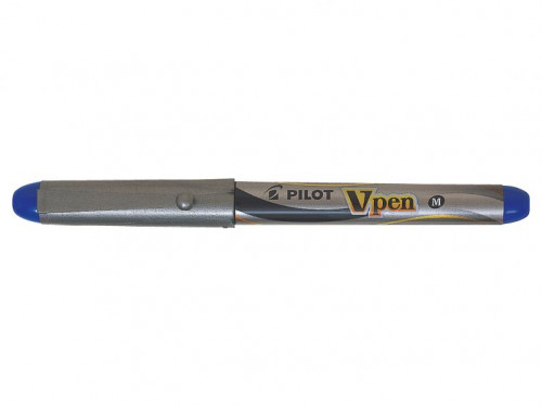 PILOT PLUMA VPEN SILVER DESECHABLE - AZUL