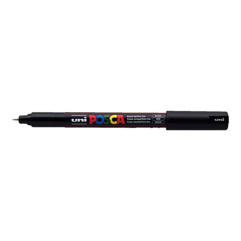 ROTULADOR UNI POSCA PC-1MR NEGRO 0.7 MM