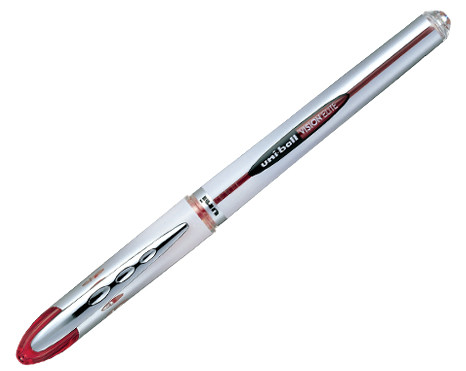 ROTULADOR UNI-BALL ROLLER UB-200 VISION ROJO 0,8 MM -UNIDAD