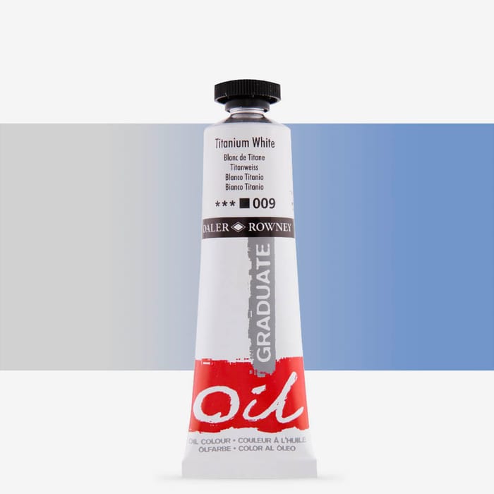 OLEO DALER ROWNEY BLANCO TITANIO 009