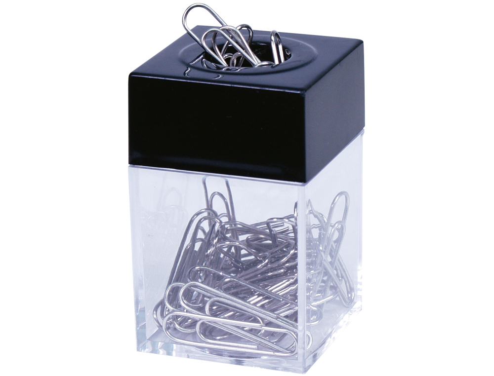 PORTACLIPS Q-CONNECT IMANTADO KF02132 CUADRADO.