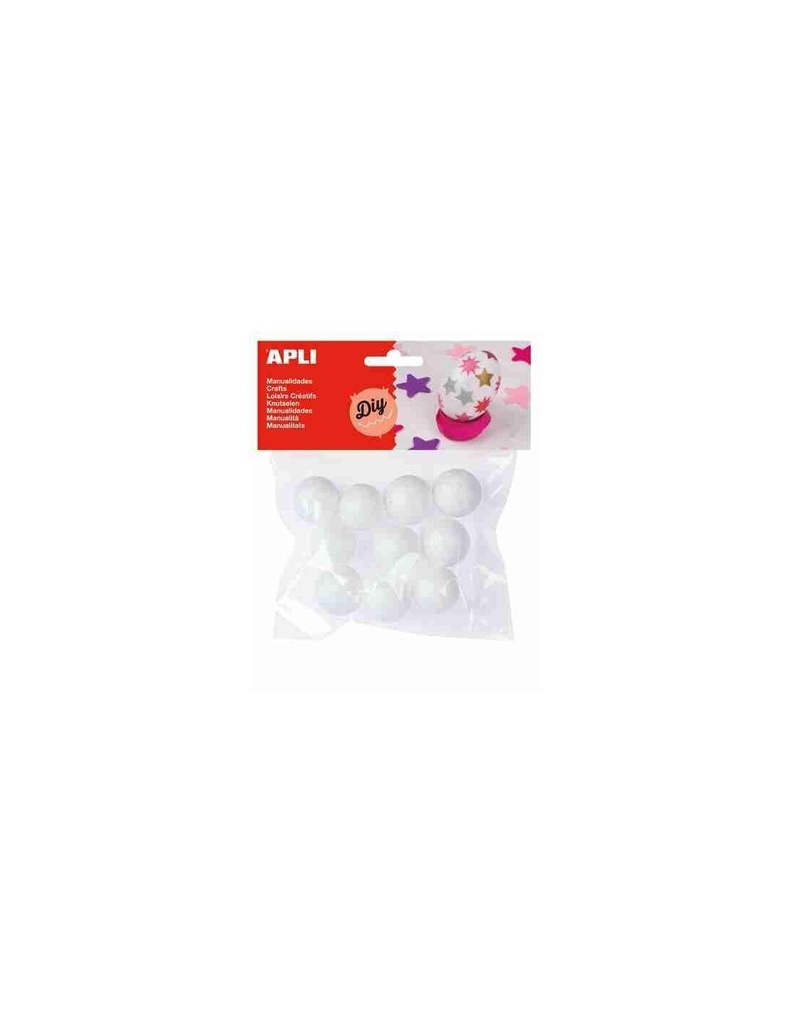 BOLSA 10 BOLAS POREXPAN 25MM. R:13278