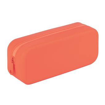 ESTUCHE SILICONA NEON APLI NARANJA