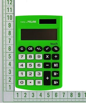 CALCULADORA MILAN TOUCH NEGRO 8 DIGITOS R:150908