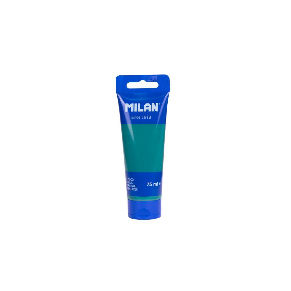 TUBO 75 ML PINTURA ACRILICA VERDE ESMERALDA