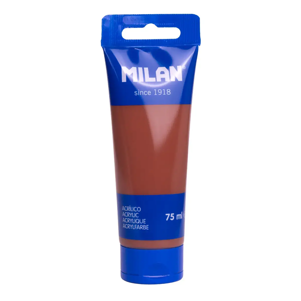 TUBO 75 ML PINTURA ACRILICA SIENA TOSTADA
