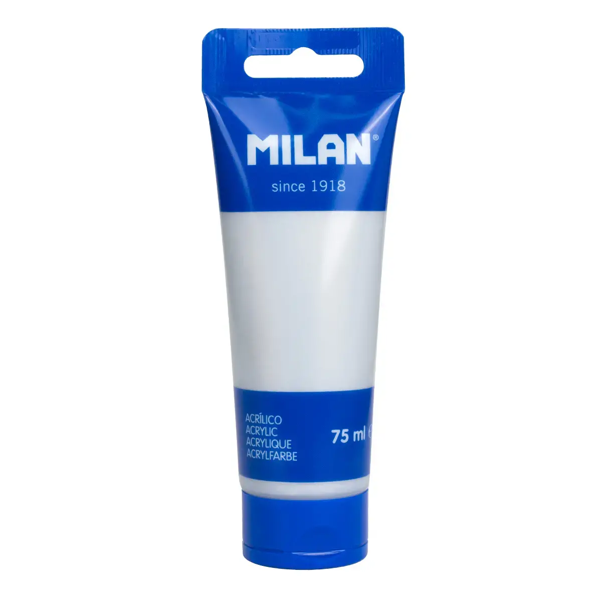 TUBO 75 ML PINTURA ACRILICA PLATA