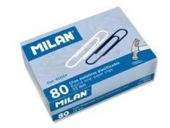 CLIPS 33MM COLORES CAJA 80 UDS 80084