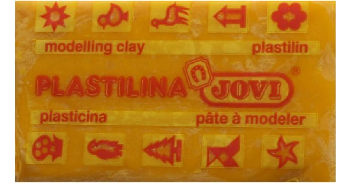 PLASTILINA JOVI TAMAÑO PEQUEÑO AMARILLO ORO