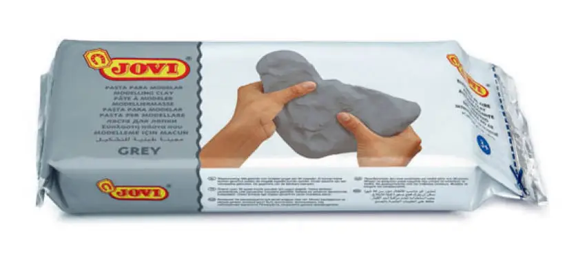 JOVI PASTA MODELAR  500 GR. GRIS REF. 85G