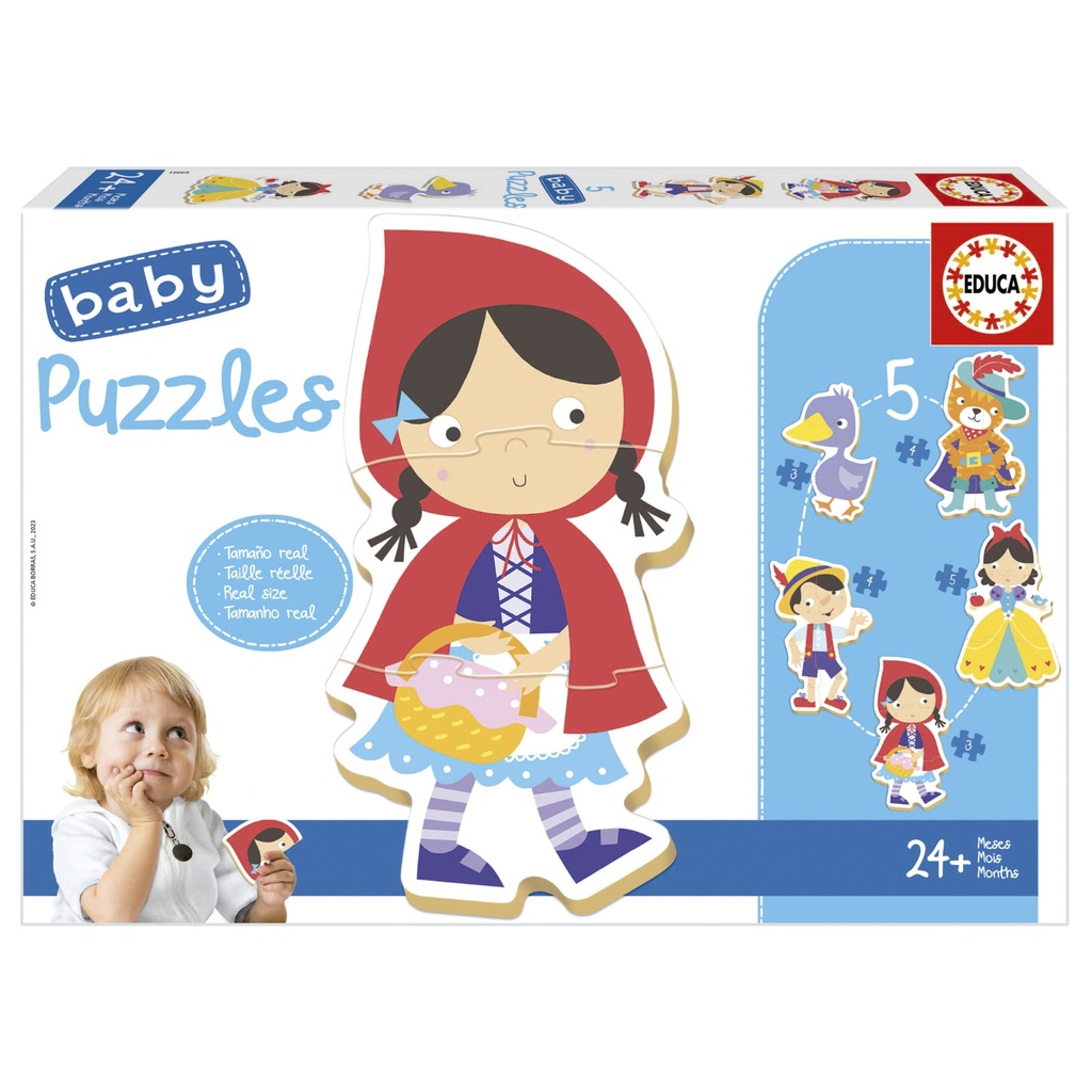PUZZLE BEBE ERASE UNA VEZ