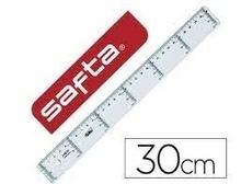 REGLA CRISTAL SAFTA 30CM