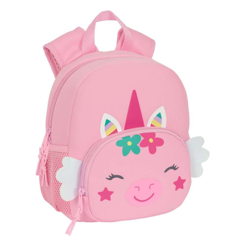 MOCHILA NEOPRENO SAFTA "UNICORNIO"