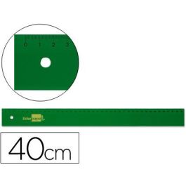REGLA VERDE 40 CM.