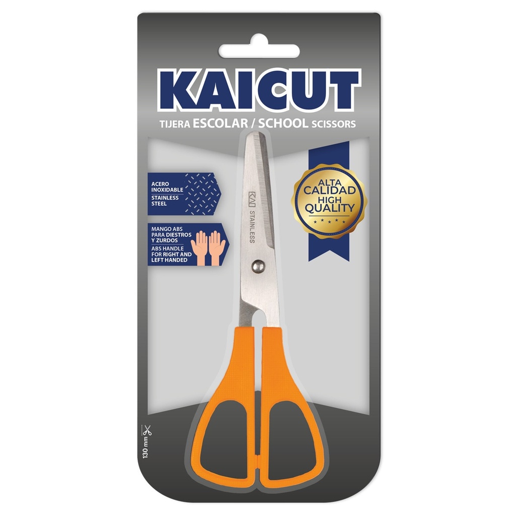 TIJERA KAICUT 130 MM BLISTER