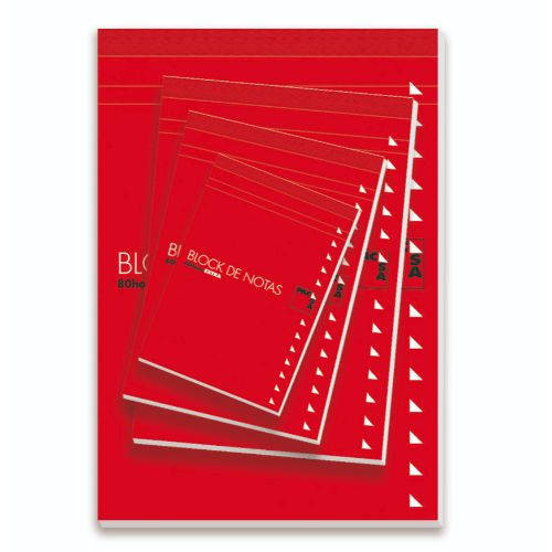 BLOC NOTAS 16� 80H 60GR CUADRO 4MM - CAJA DE 10