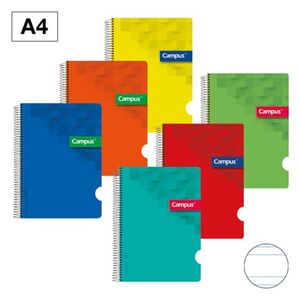 LIBRETA 4� 32H PAUTA 2,5MM C/M