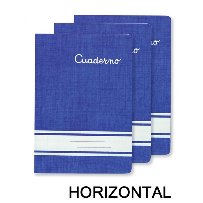 LIBRETA 4º 30H 60GR HORIZONTAL 8MM