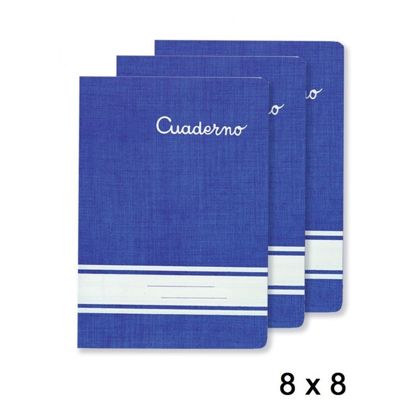 LIBRETA  4º CUADRO 8 MM 32 HOJAS PACSA ENVASE 20
