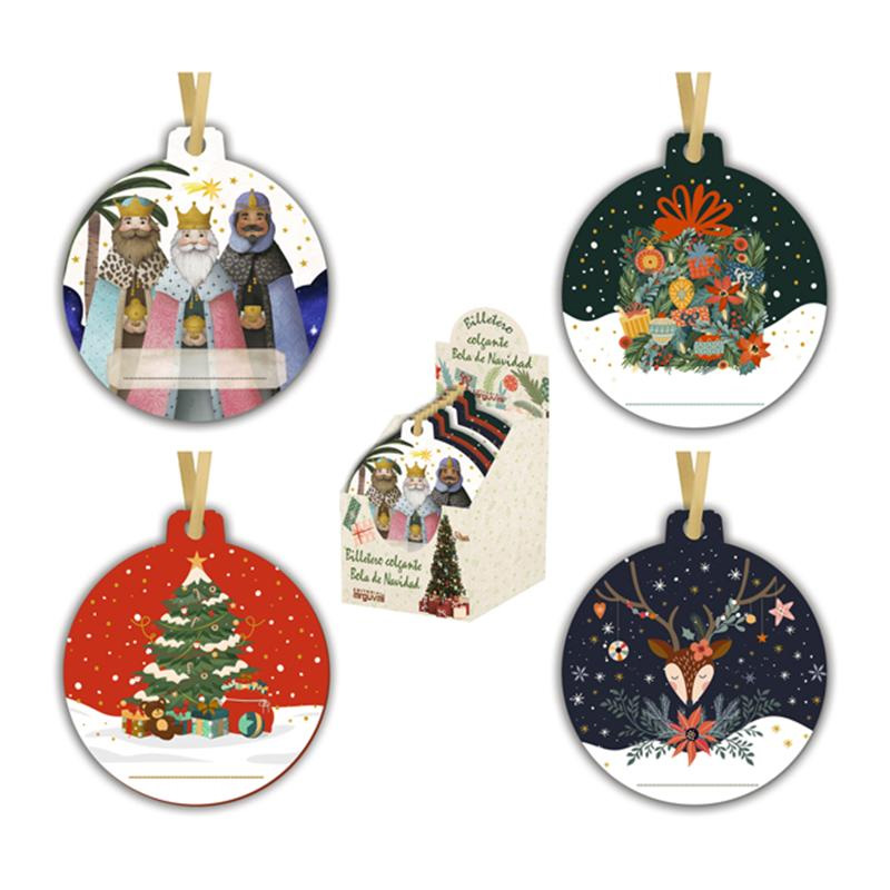 EXPOSITOR 48 BILLETEROS NAVIDAD SURTIDOS
