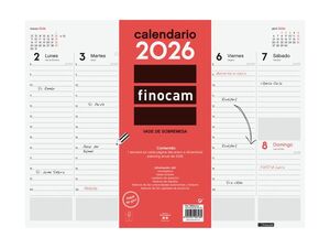 CALENDARIO 2026 VADE ENCOLADO SVV 42X31 FINOCAM
