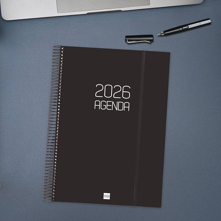 AGENDA 2026 FINOCAM DP E11 YEAR NEGRA