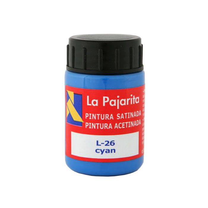 PINTURA LATEX LA PAJARITA CYAN 35 ML