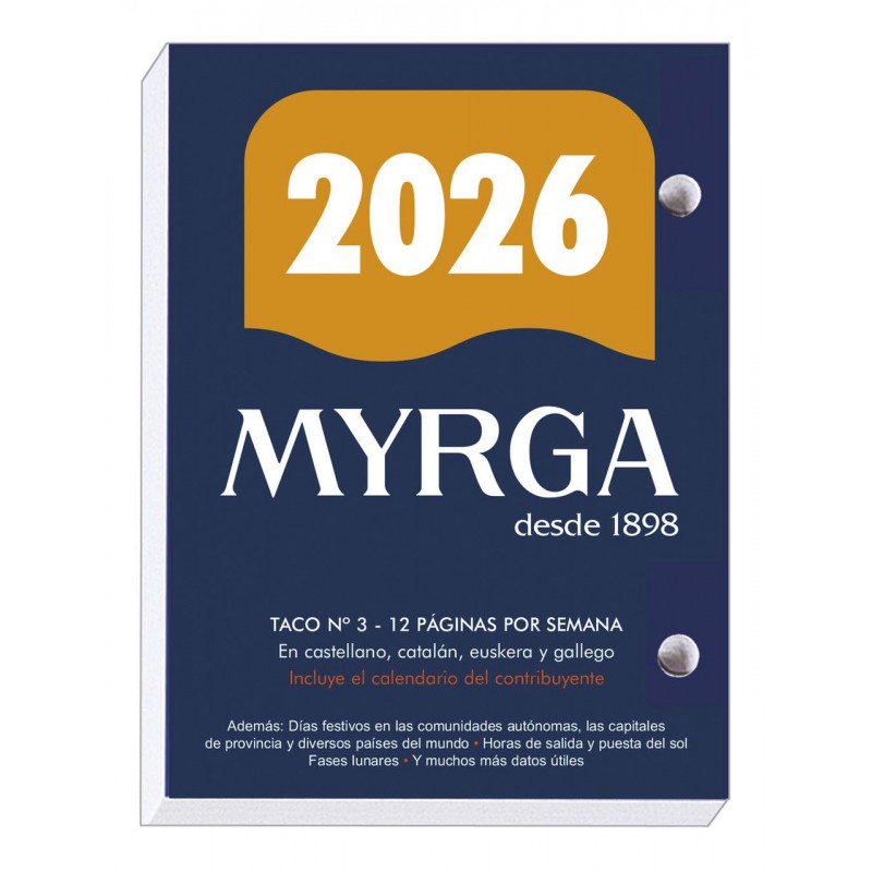 TACO SOBREMESA 2026 N� 3