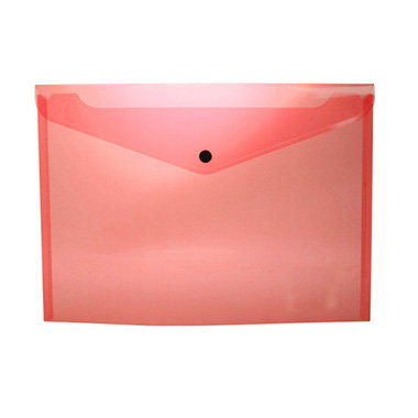 SOBRE PORTADOCUMENTOS PP A4 CON BROCHE ROJO