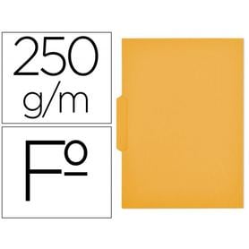 C/50 SUBCARPETA PASTEL 180 GR/M� FOLIO NARANJA