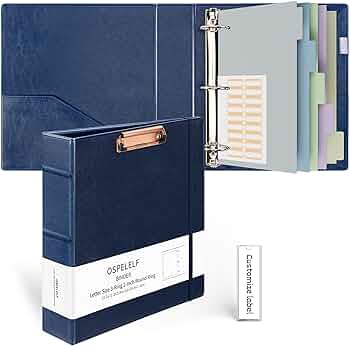 CARPETA CUERO F� 2/A REDONDA 40MM