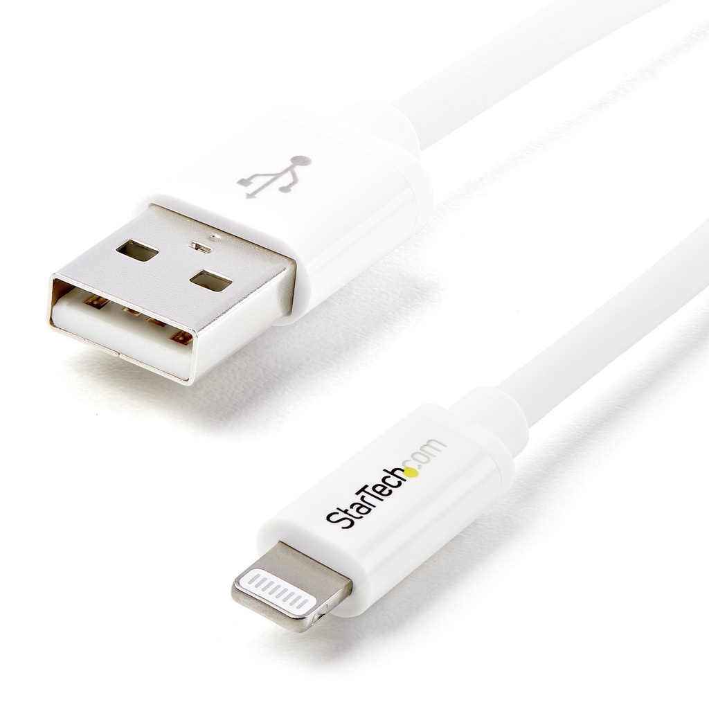 CABLE APPLE - IPHONE BLANCO 1M 2A ALTO RENDIMIENTO