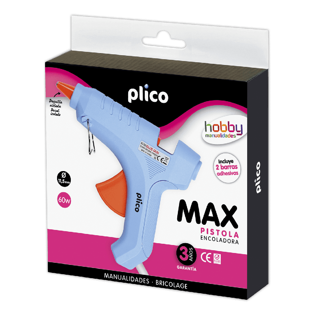 PISTOLA TERMOFUSIBLE MAX 60W R:1642