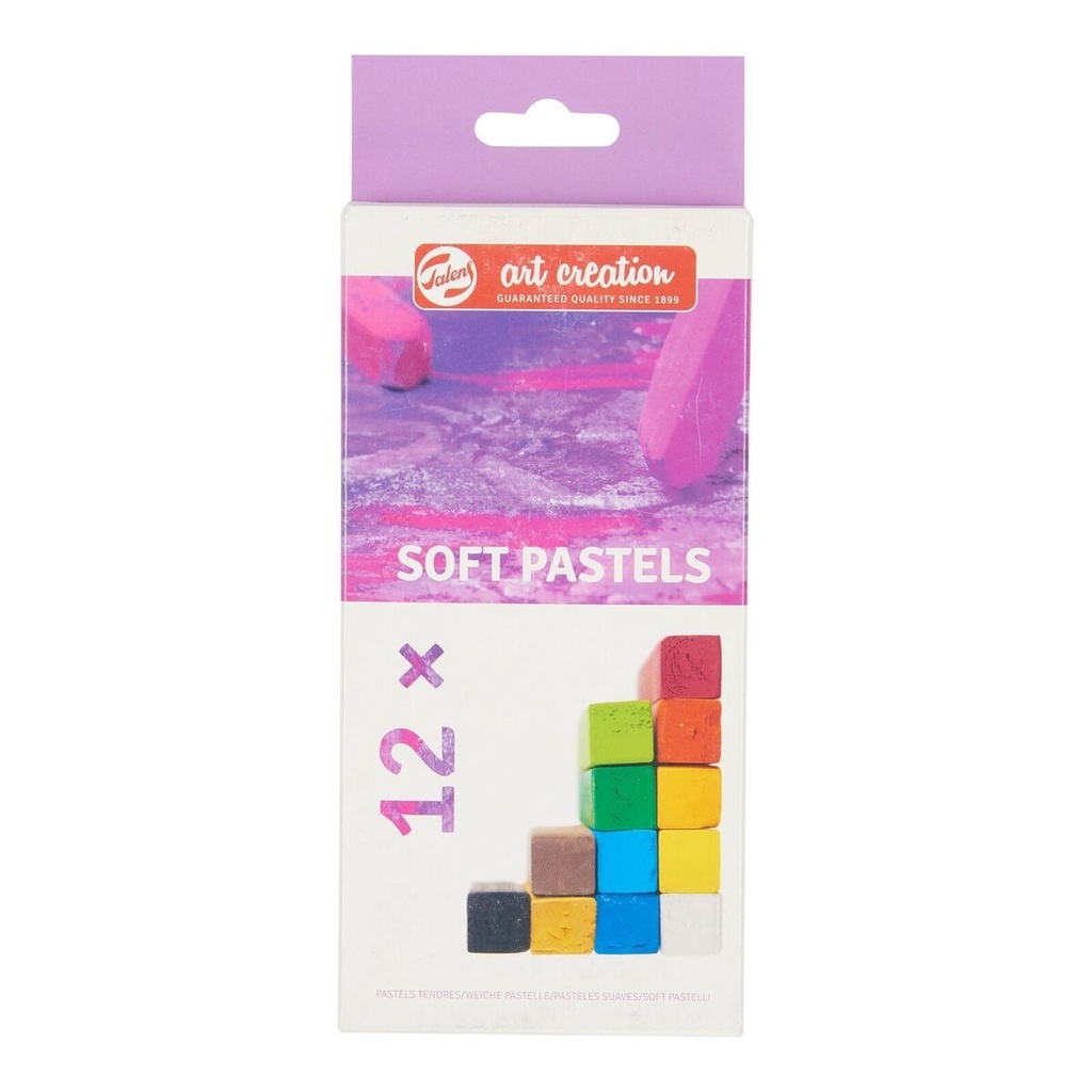 PASTELES SUAVES TALENS ART CREATION ESTUCHE 12 UNI