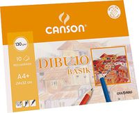 PAPEL DIBUJO BASIK 130GR DIN A3 29,7X42,0 CMS EN MINIPACKS DE 10 HOJAS