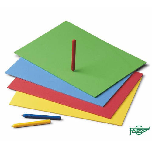 LAMINA PICADO GOMA EVA 5MM 21X30 4 COLOR SURT