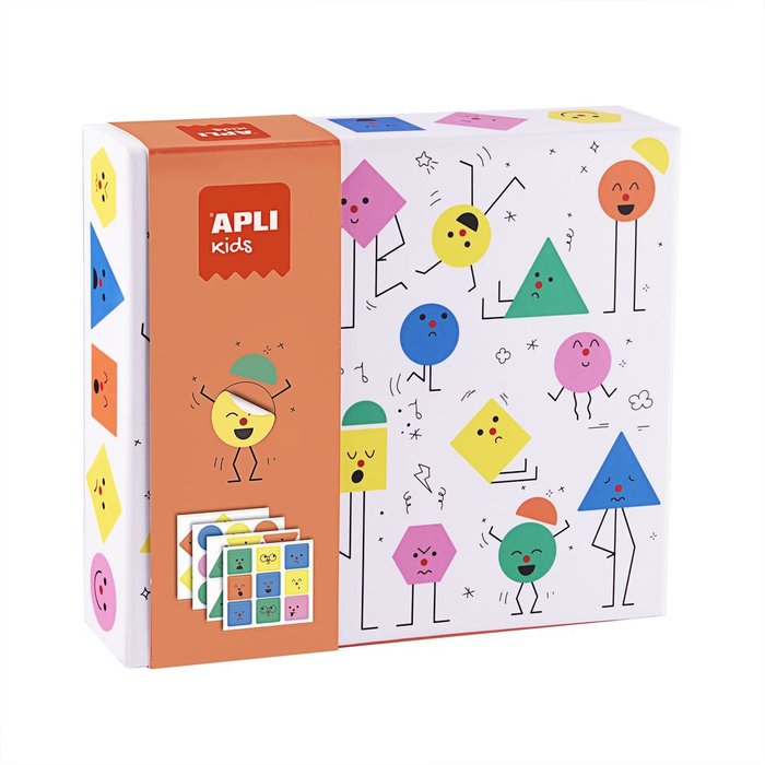 Juego gomets geometricos emociones