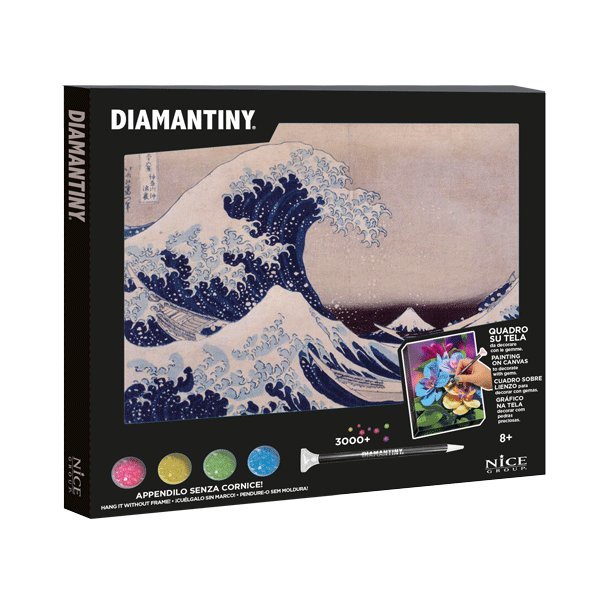 Juego crea con diamantes diamantiny la gran ola