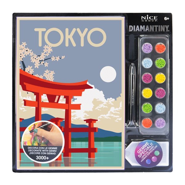 Juego crea con diamantes diamantiny tokyo