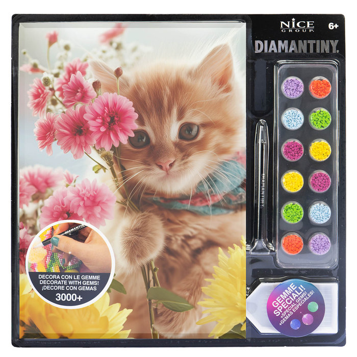 Juego crea con diamantes diamantiny pets kitten