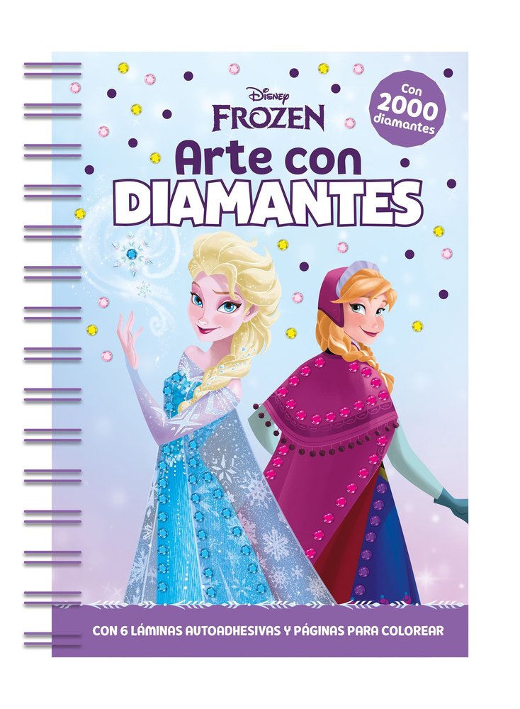 Frozen arte con diamantes
